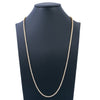 14K Yellow Gold Men's Tennis Chain  With 12.75 CT Diamonds