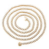 14K Yellow Gold Men's Tennis Chain  With 12.75 CT Diamonds