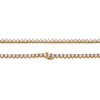 14K Yellow Gold Men's Tennis Chain With 21.28 CT Diamonds