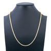 14K Yellow Gold Men's Tennis Chain With 17.25 CT Diamonds