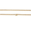 14K Yellow Gold Men's Tennis Chain With 17.25 CT Diamonds