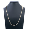 14K Yellow Gold Men's Tennis Chain With 23.25 CT Diamonds