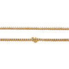 14K Yellow Gold Men's Tennis Chain With 12.00 CT Diamonds