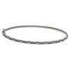 18K White Gold NBG0458-BL 2.5" Women's Bracelet With 1.81 CT Diamonds