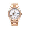 Rolex Day-Date 228235 40MM White Dial With Rose Gold President Bracelet