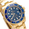 Rolex Submariner Date 116618LB 40MM With Yellow Gold Oyster Bracelet