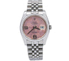 Rolex Datejust 116200 36MM Pink Floral Dial With Stainless Steel Jubilee Bracelet