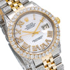 Rolex Datejust Diamond Watch, 1601 36mm, Mother of Pearl Diamond Dial With 8.75 CT Diamond