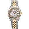 Rolex Datejust Diamond Watch, 1601 36mm, Mother of Pearl Diamond Dial With 8.75 CT Diamond