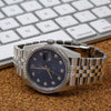 Rolex Datejust Diamond Watch, 116234 36mm, Blue Diamond Dial With 1.20 CT Diamonds