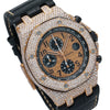 Audemars Piguet Royal Oak Offshore Chronograph 26470OR 44MM Brown Dial With 8.75 CT Diamonds