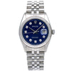 Rolex Datejust 1601 36MM Blue Dial With Stainless Steel Jubilee Bracelet