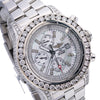 Breitling Super Avenger A13370 48MM White Diamond Dial With 4.65 CT Diamonds