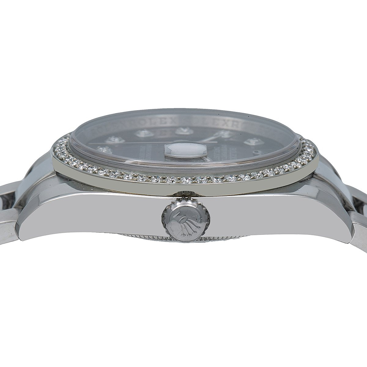 Rolex Datejust Diamond Watch, 116200 36mm, Mother of Pearl Dial With 1.20 CT Diamonds