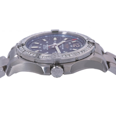 Breitling Colt Automatic A17313 41MM Blue Dial With Stainless Steel Bracelet