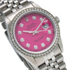 Rolex Datejust Diamond Watch, 16030 36mm, Pink Diamond Dial With 1.20 CT Diamonds