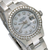 Rolex Datejust Diamond Watch, 179160 26mm, Silver Diamond Dial With 0.90 CT Diamonds