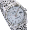 Rolex Datejust Diamond Watch, 116200 36mm, Silver Diamond Dial With 1.75 CT Diamonds