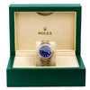 Rolex Datejust Diamond Watch, 16013 36mm, Blue Diamond Dial With 1.20 CT Diamonds