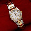 Rolex Datejust Diamond Watch, 68273 31mm, White Diamond Dial With 1.15 CT Diamonds