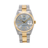 Rolex Oyster Perpetual Date 15203 34MM Silver Dial With Two Tone Oyster Bracelet