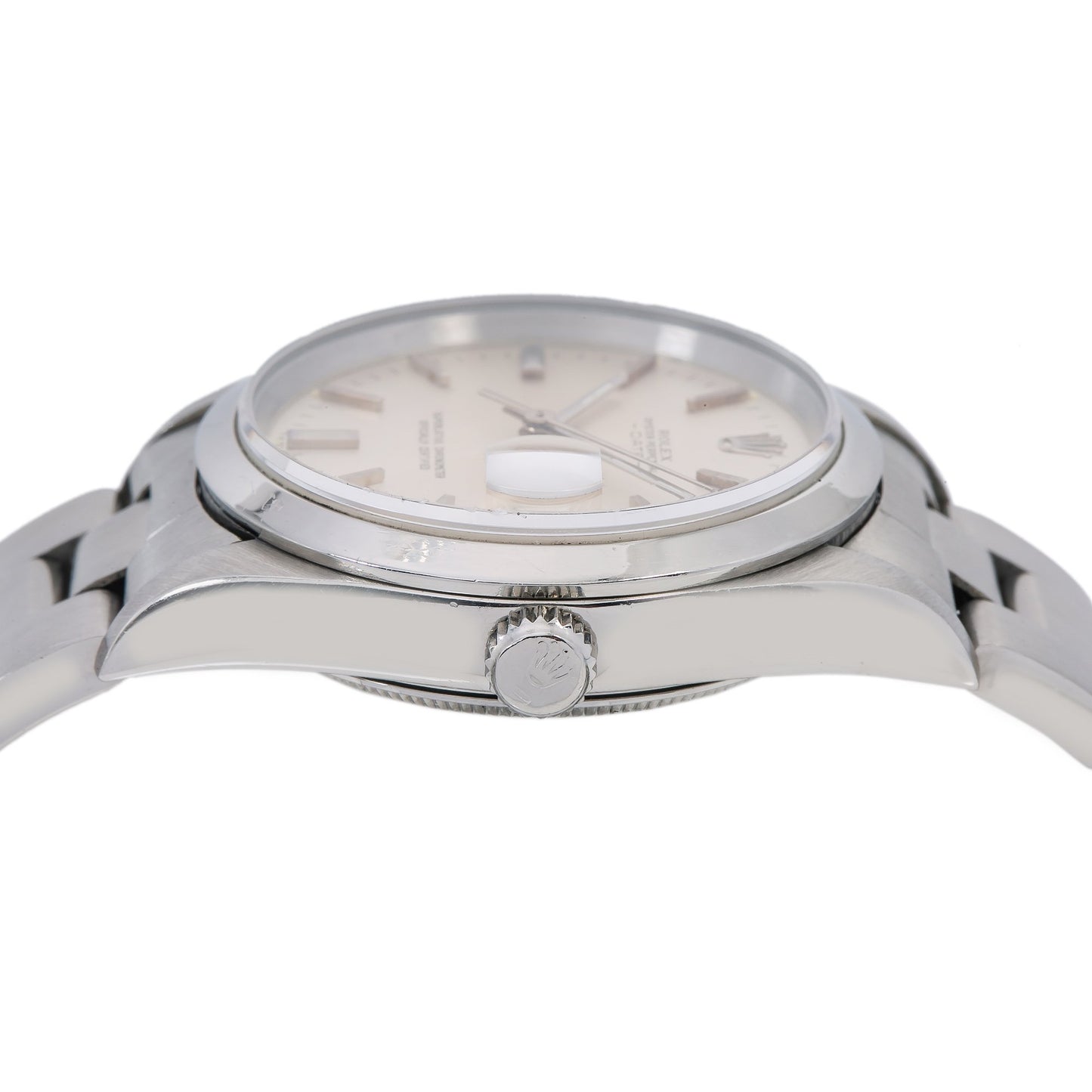 Rolex Oyster Perpetual Date 34MM Silver Dial With Stainless Steel Oyster Bracelet