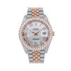 Rolex Datejust II Diamond Watch, 126331 41mm, White Mother of Pearl Diamond Dial With 19.25 CT Diamonds