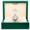 Rolex Datejust Diamond Watch, 31mm, Silver DiamondRoman Numeral Dial, White Gold Bracelet With 1.05 CT Diamonds