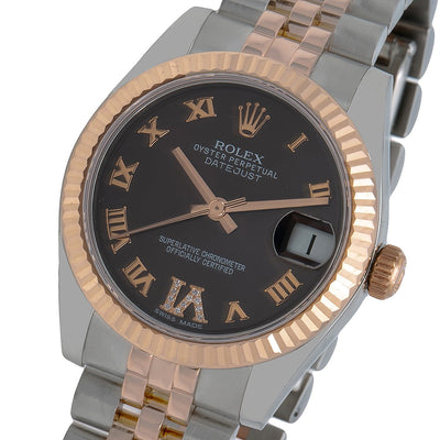 Rolex Datejust 178271 31MM Brown Dial With Two Tone Bracelet