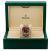 Rolex Day-Date Diamond Watch, 18078 36mm, Red Diamond Dial With 23.75 CT Diamonds