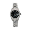 Rolex Oyster Perpetual Lady Date 69240 26MM Black Dial With Stainless Steel Jubilee Bracelet