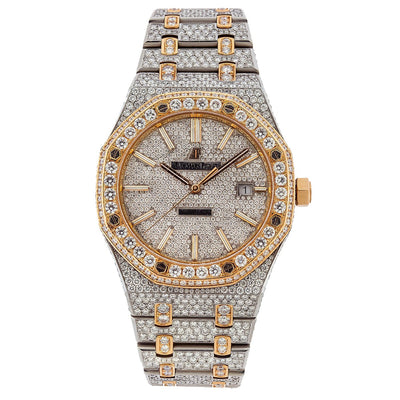 Audemars Piguet Royal Oak 15400SR Two Tone Diamond Watch