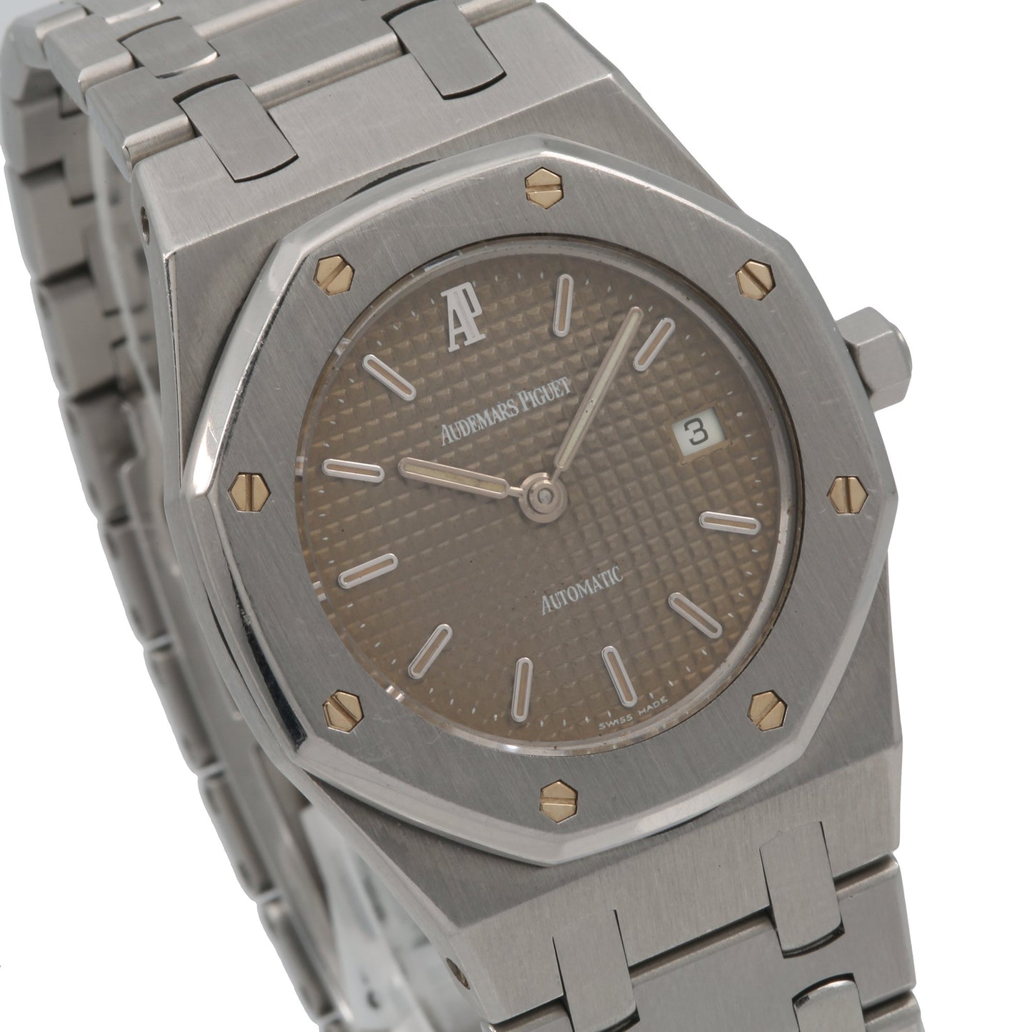 Audemars Piguet Royal Oak 56175TT 33MM Brown Dial With Stainless Steel Bracelet