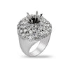 18K White Gold RG5176U Women's Ring With 5.42 CT Diamonds