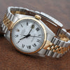 Rolex Datejust 16013 36MM White Dial With Two Tone Jubilee Bracelet