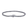 14K White Gold Women Bracelet