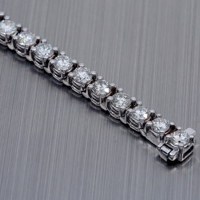 14K White Gold Women Bracelet