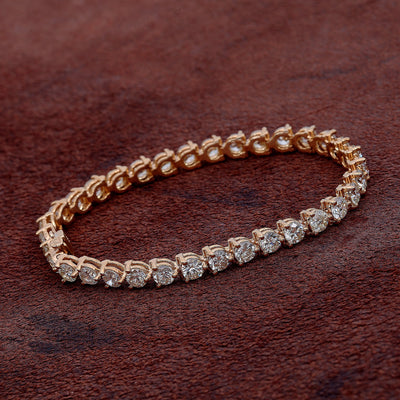 14K Yellow Gold Women Bracelet