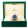 Rolex Datejust Diamond Watch, 31mm, Blue Diamond Dial With 2.95 CT Diamonds