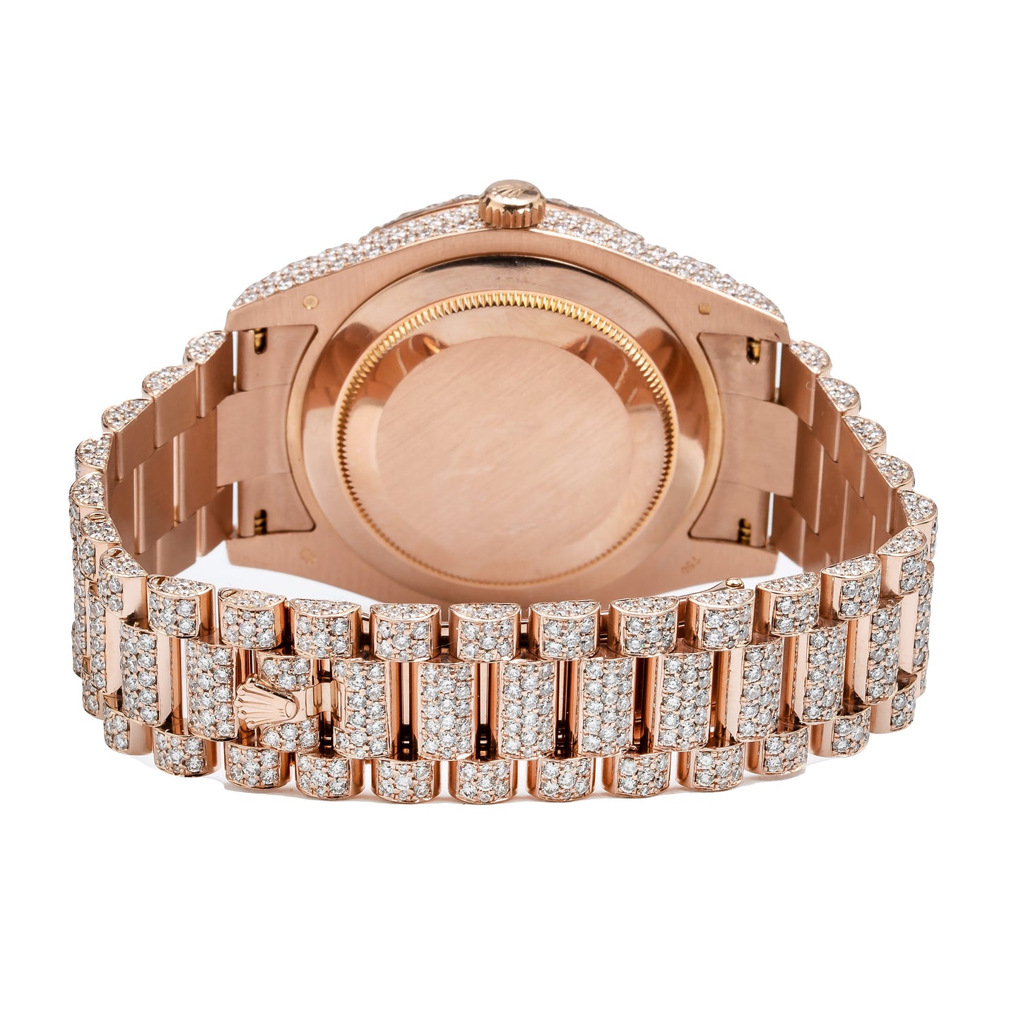 Rolex Day Date II Diamond Watch, President 218235 41mm, 21.75CT Diamond Watch