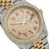 Rolex Datejust Diamond Watch, 116233 36mm, Champagne Arabic Numeral Dial With 13.25CT Diamonds Watch