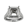 18K White Gold BJ4858C8 Women's Ring With 1.48 CT Diamonds