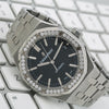 Audemars Piguet Royal Oak Lady 15451ST 37MM Black Dial With Stainless Steel Bracelet