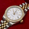 Rolex Datejust Diamond Watch, 68240 31mm, White Dial With 1.05 CT Diamonds