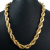 10K Yellow Gold Rope Chain | 1.75 Carats | 453.20 Grams | 24 Inches