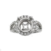 18K White Gold BJ8143R1 Women's Ring With 0.83 CT Diamonds