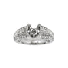 18K White Gold BJ7694R1 Women's Ring With 0.52 CT Diamonds