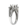 18K White Gold BJ126R2 Women's Ring With 2.00 CT Diamonds