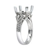 18K White Gold BJ6311E Women's Ring With 0.94 CT Diamonds