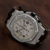 Audemars Piguet Royal Oak Offshore 26170ST 42MM White Dial With Brown Leather Bracelet